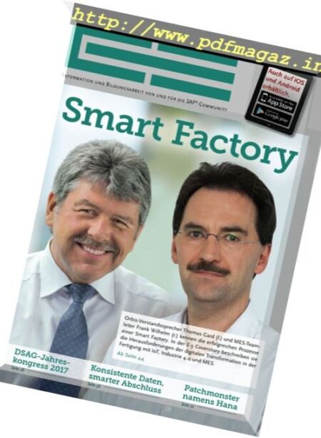 E-3 Magazin – Juli-August 2017 Cover