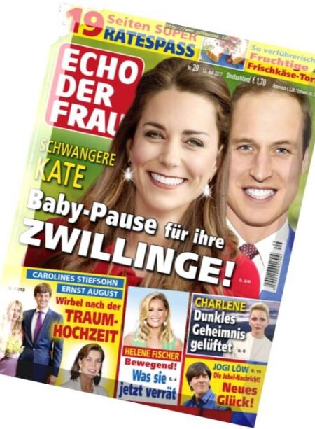 Echo der Frau – 12 Juli 2017 Cover