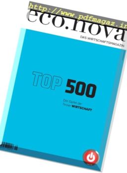 eco.nova – Juli 2017 TOP 500