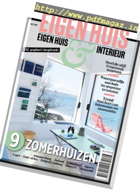 Eigen Huis & Interieur – Juli 2017 Cover