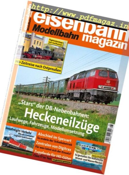 Eisenbahn Magazin – August 2017 Cover
