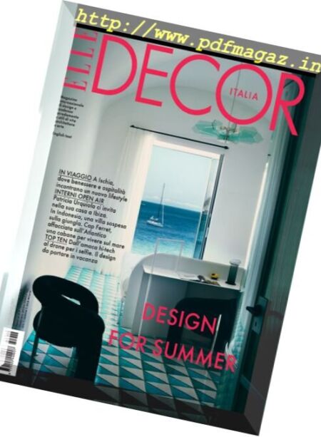 Elle Decor Italia – Luglio-Agosto 2017 Cover