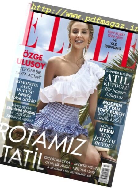 Elle Turkey – Temmuz 2017 Cover