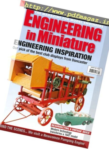 Engineering In Miniature – August 2017 Cover