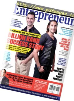 Entrepreneur South Africa – July 2017