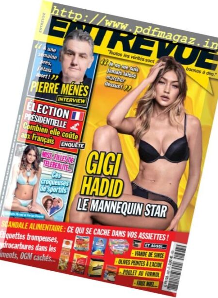 Entrevue – Mai 2017 Cover