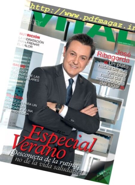 Estar Vital – Julio-Agosto 2017 Cover
