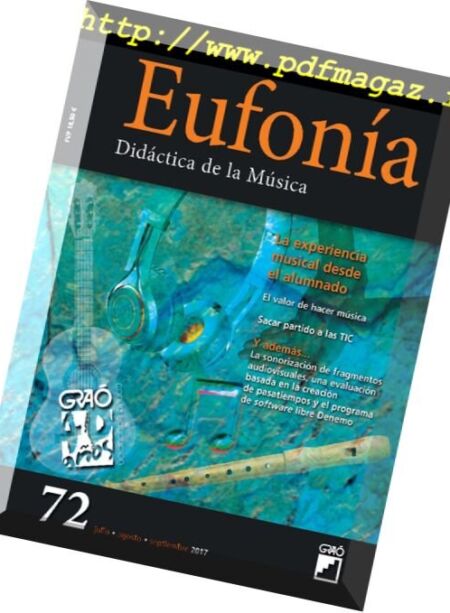 Eufonia – Julio-Septiembre 2017 Cover