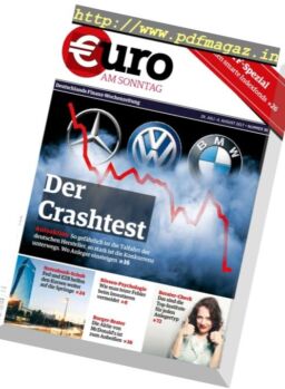 Euro am Sonntag – 29 Juli 2017