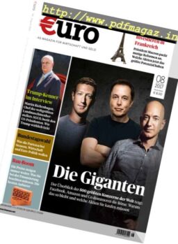 Euro – August 2017