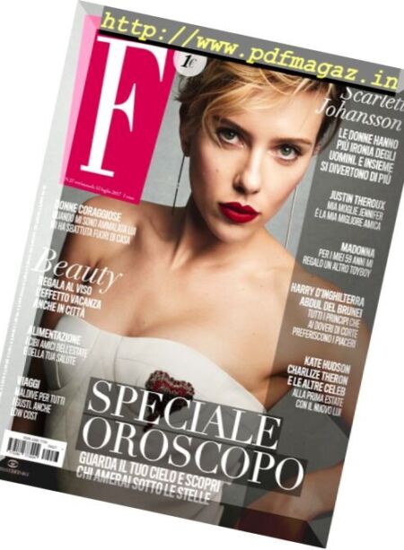 F – 12 Luglio 2017 Cover