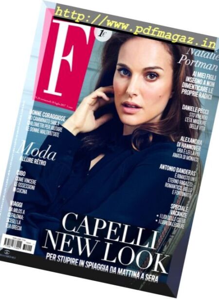 F – 26 Luglio 2017 Cover