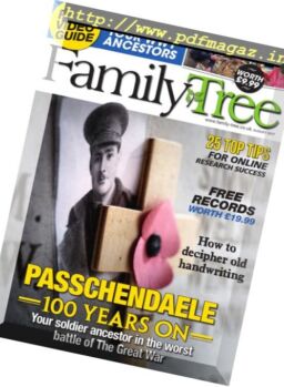 Family Tree UK – August 2017