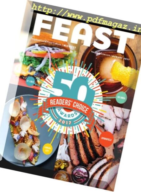 Feast Magazine – August 2017 Cover
