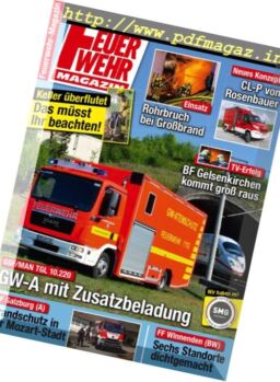 Feuerwehr – Juli 2017