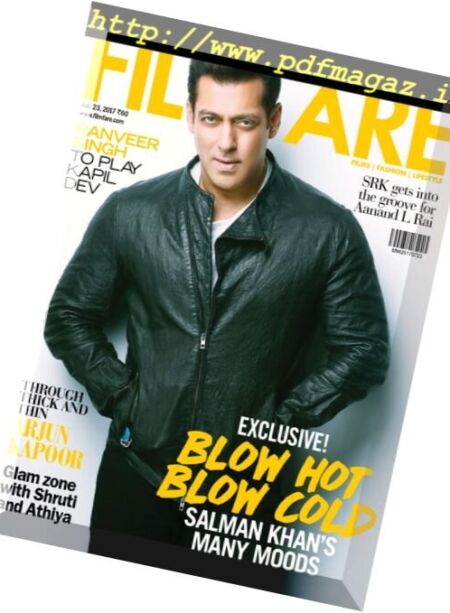 Filmfare – 23 July 2017 Cover