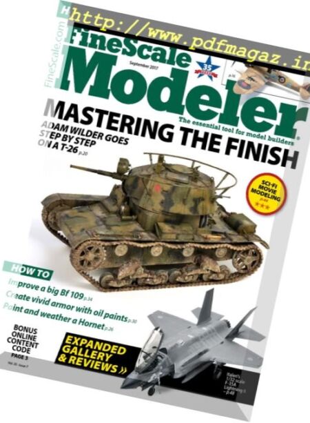 FineScale Modeler – September 2017 Cover
