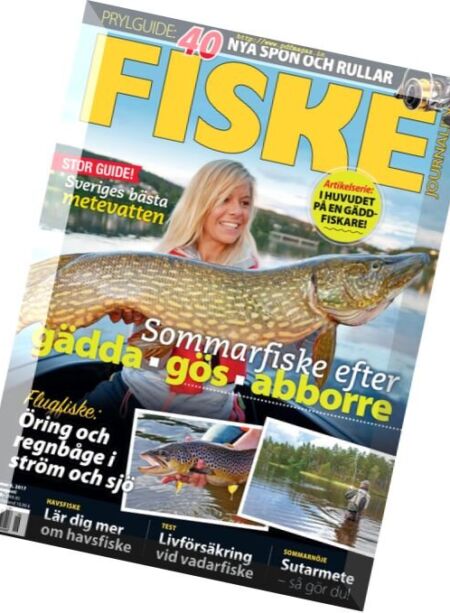 Fiskejournalen – Juli-Augusti 2017 Cover