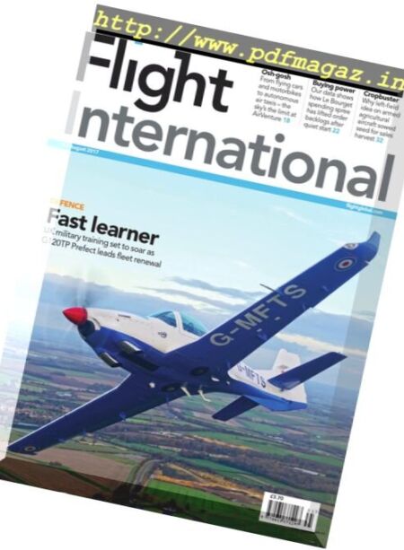 Flight International – 1-7 August 2017 Cover