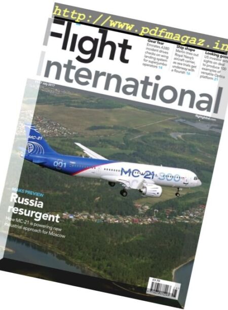 Flight International – 11 – 17 July 2017 Cover
