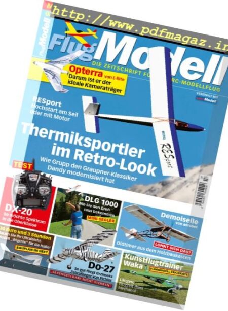 Flugmodell – Juli 2017 Cover