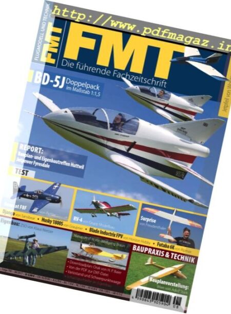 FMT Flugmodell und Technik – August 2017 Cover