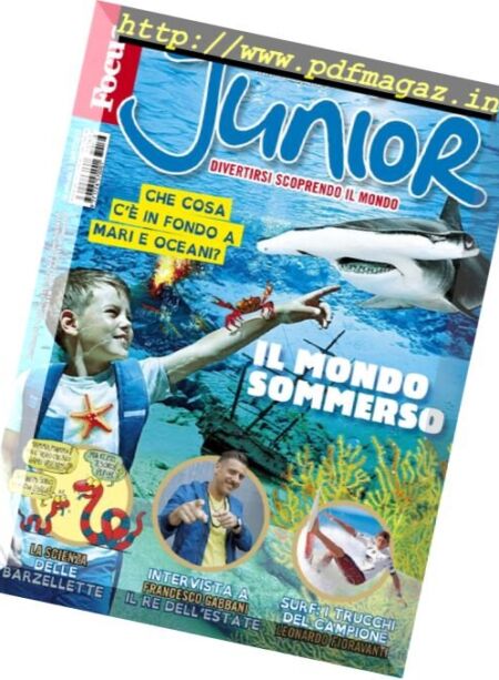 Focus Junior – Agosto 2017 Cover