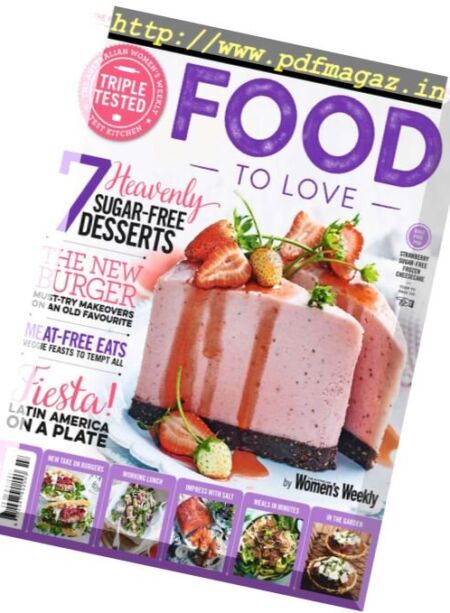 Food to Love – July 2017 Cover