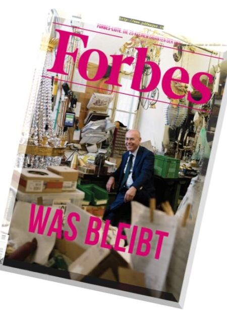 Forbes Austria – Juni 2017 Cover