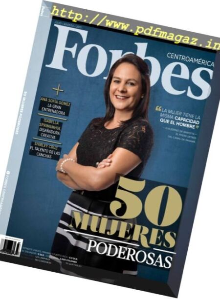 Forbes Central America – Julio-Agosto 2017 Cover