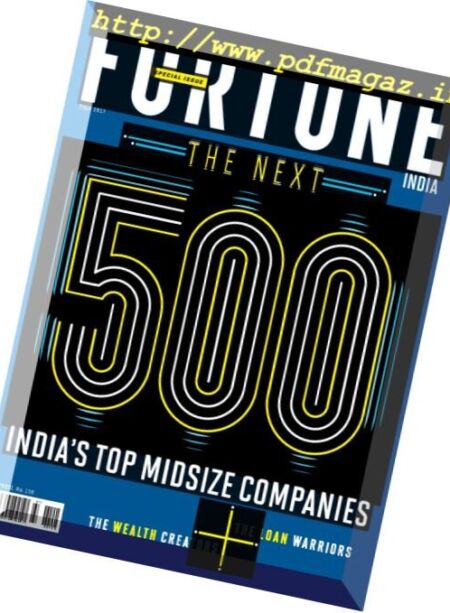 Fortune India – July 2017 Cover