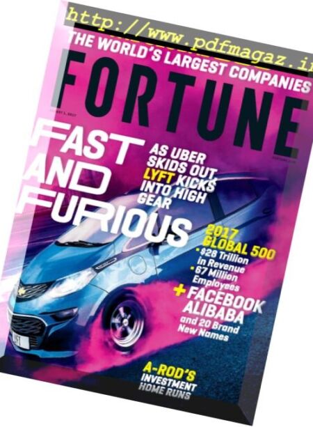 Fortune USA – 1 August 2017 Cover