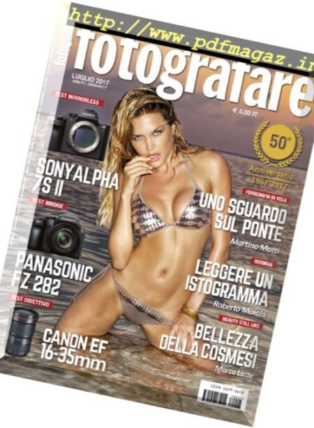 Fotografare – Luglio 2017 Cover