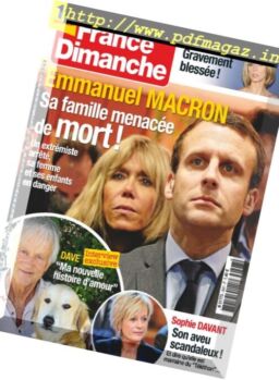 France Dimanche – 7 au 13 Juillet 2017