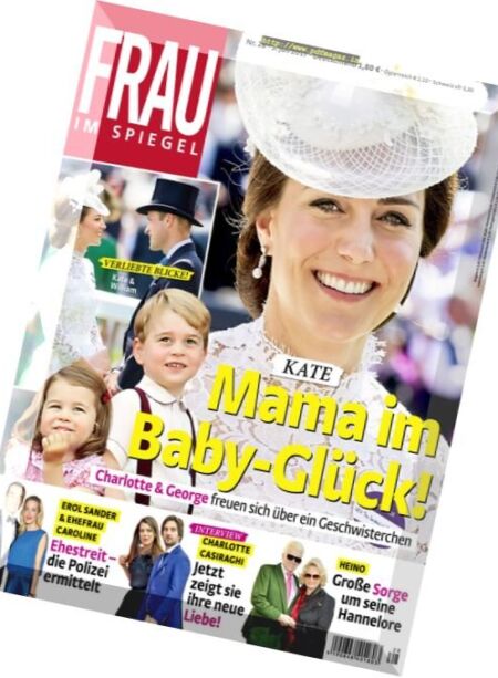 Frau im Spiegel – 5 Juli 2017 Cover