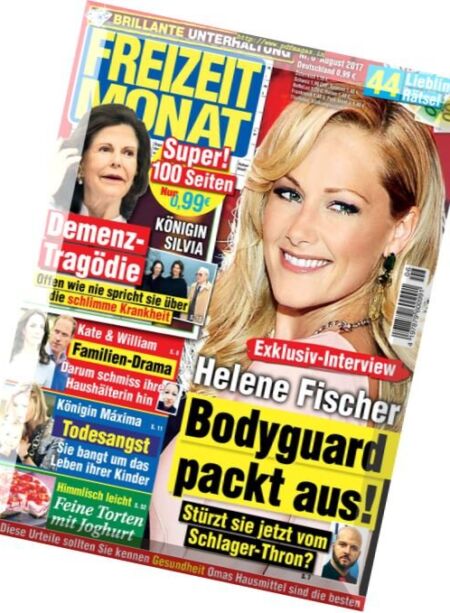 Freizeit Monat – August 2017 Cover