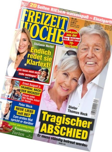 Freizeitwoche – 19 Juli 2017 Cover
