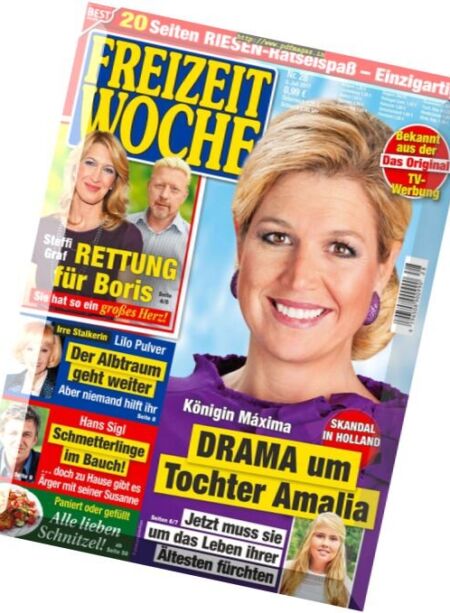 Freizeitwoche – 5 Juli 2017 Cover