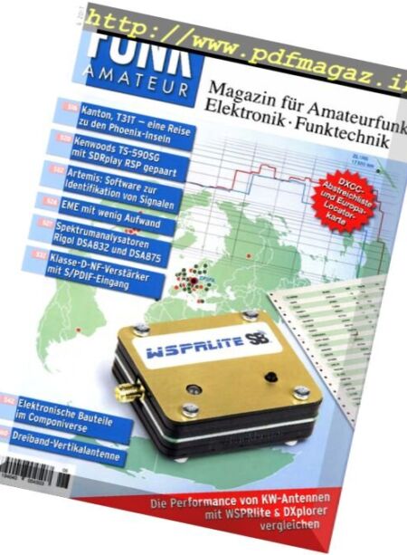 Funkamateur – Juni 2017 Cover