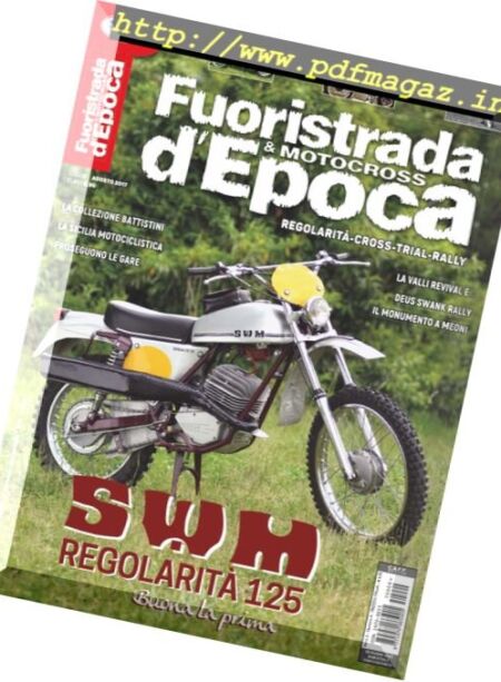 Fuoristrada & Motocross d’Epoca – Luglio-Agosto 2017 Cover