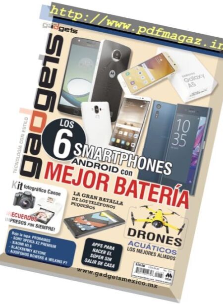 Gadgets Mexico – N 133, 2017 Cover