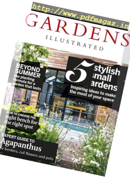 Gardens Illustrated – August 2017 Cover