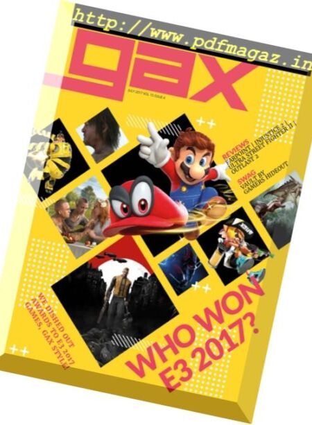 Gax – July 2017 Cover