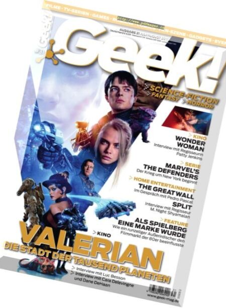 Geek! Germany – Juli-August 2017 Cover