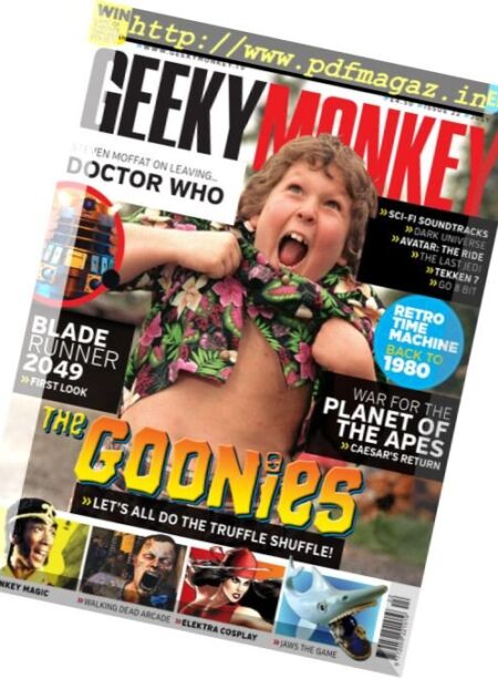 Geeky Monkey – July 2017 Cover