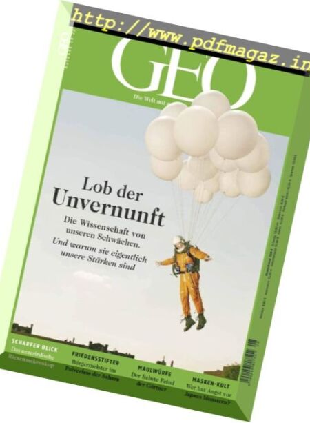 Geo Germany – August 2017 Cover
