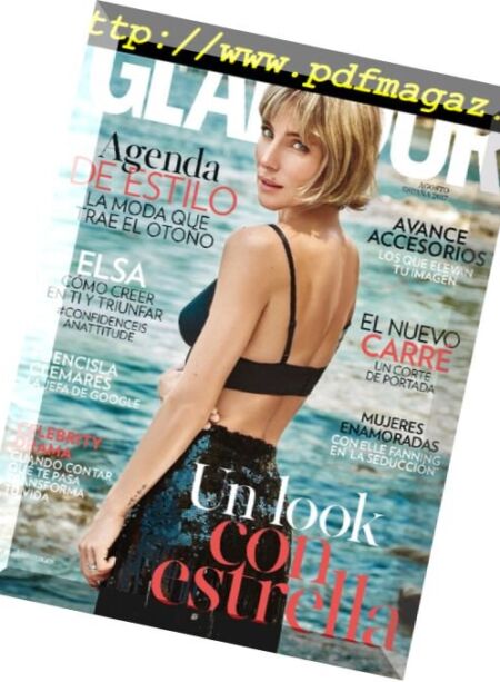 Glamour Spain – Agosto 2017 Cover