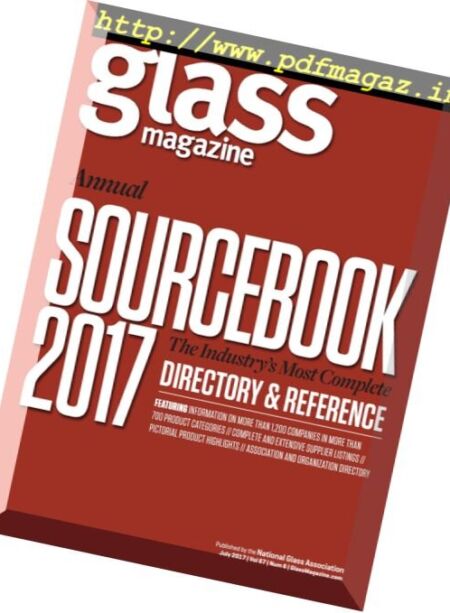 Glass Magazine – July 2017 Cover