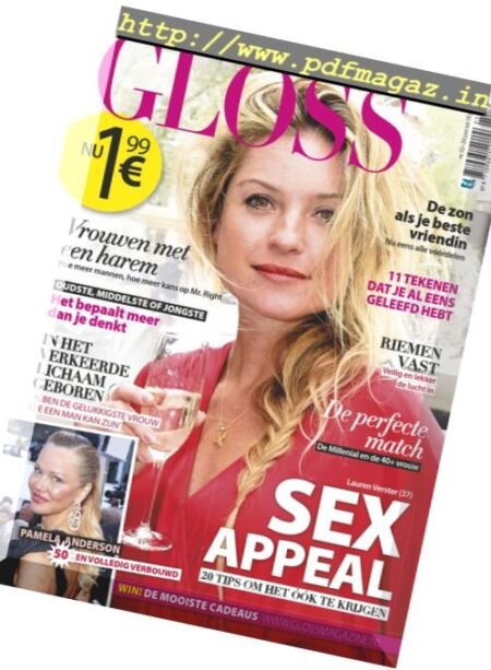 Gloss – 20 Juni – 18 Juli 2017 Cover