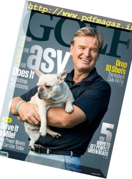 Golf Magazine USA – August 2017 Cover